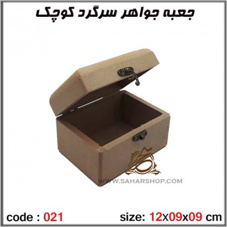 جعبه چوبی خام 021