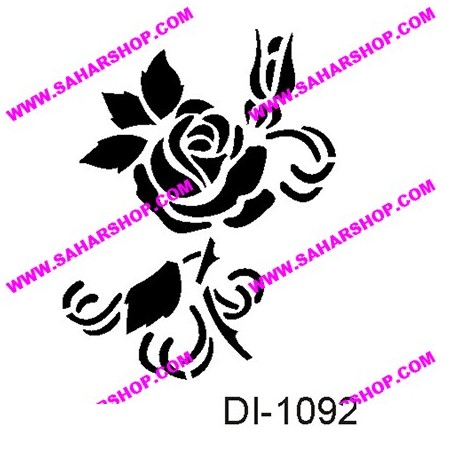 شابلون استنسیل کادنس DI-1092