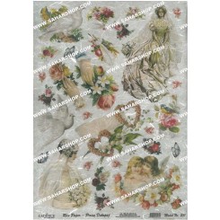دکوپاژ برنجی C-0231