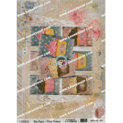 دکوپاژ برنجی C-0459