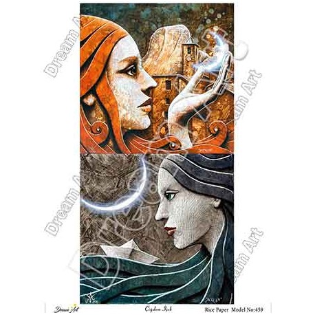 دکوپاژ برنجی A-0459
