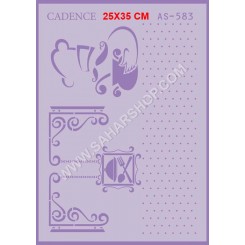 شابلون استنسیل AS-583