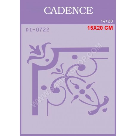 شابلون استنسیل کادنس DI-0722