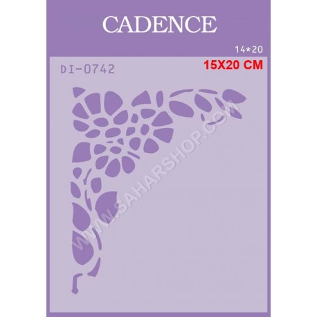 شابلون استنسیل کادنس DI-0742