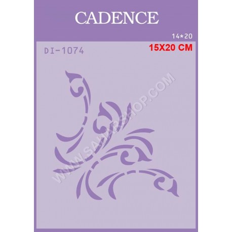 شابلون استنسیل کادنس DI-1074