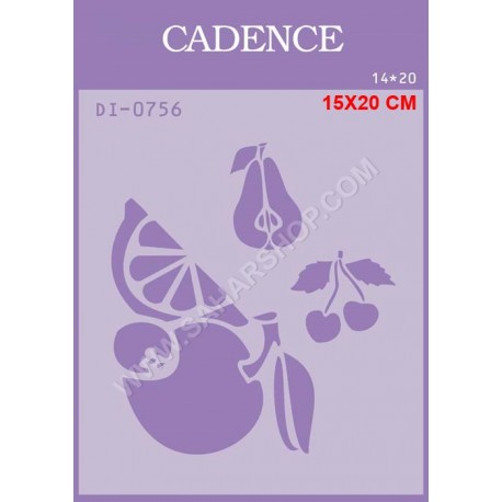 شابلون استنسیل کادنس DI-0756