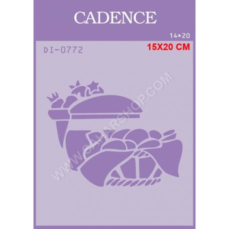 شابلون استنسیل کادنس DI-0772