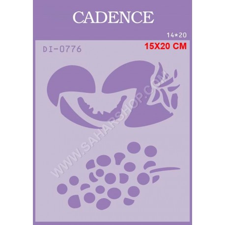 شابلون استنسیل کادنس DI-0776