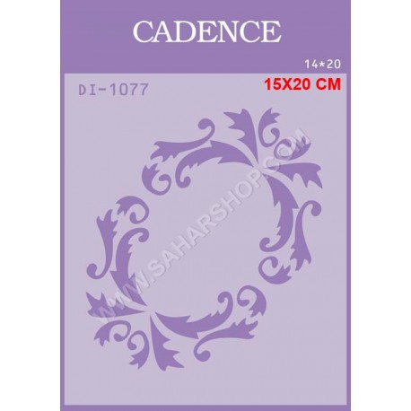 شابلون استنسیل کادنس DI-1077
