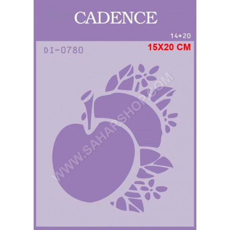 شابلون استنسیل کادنس DI-0780
