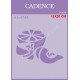 شابلون استنسیل کادنس DI-0782