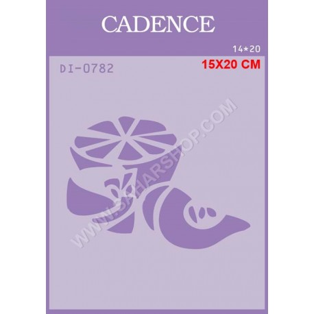 شابلون استنسیل کادنس DI-0782