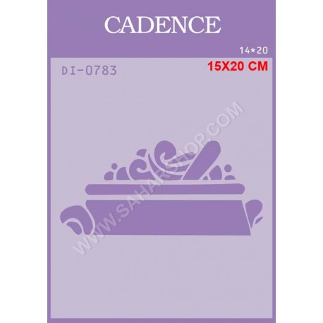 شابلون استنسیل کادنس DI-0783