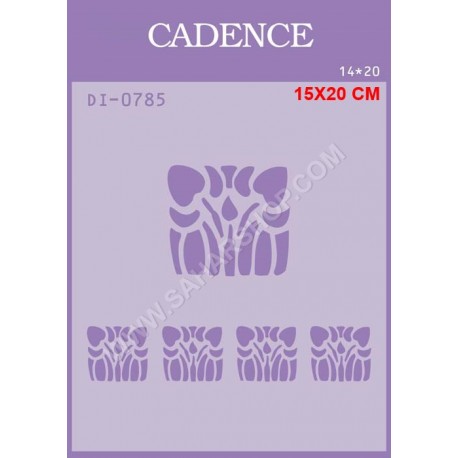 شابلون استنسیل کادنس DI-0785