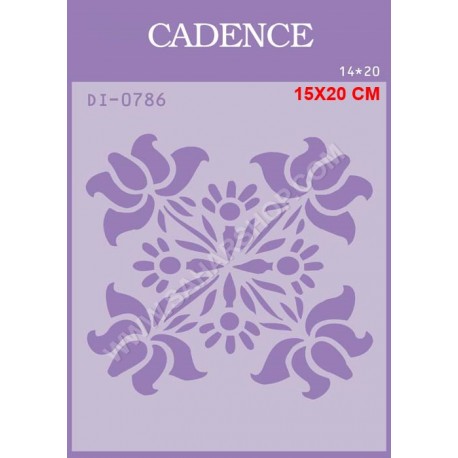 شابلون استنسیل کادنس DI-0786