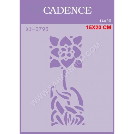 شابلون استنسیل کادنس DI-0793