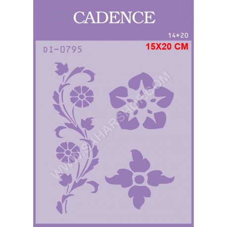 شابلون استنسیل کادنس DI-0795