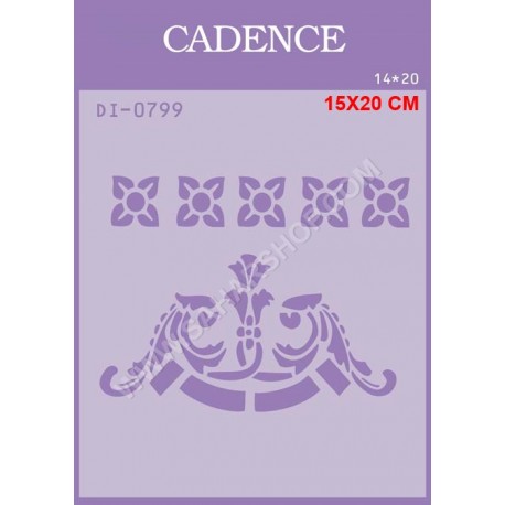 شابلون استنسیل کادنس DI-0799