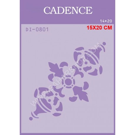 شابلون استنسیل کادنس DI-0801