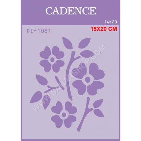 شابلون استنسیل کادنس DI-1081