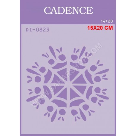 شابلون استنسیل کادنس DI-0823
