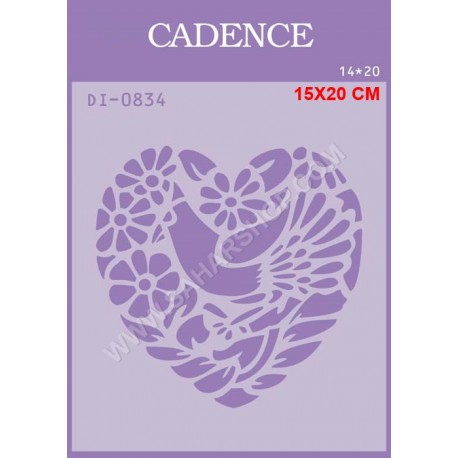 شابلون استنسیل کادنس DI-0834