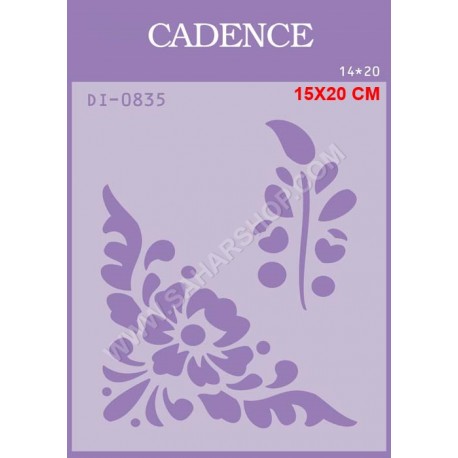 شابلون استنسیل کادنس DI-0835
