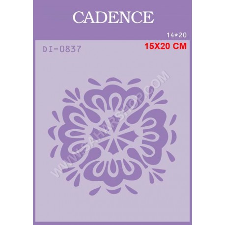 شابلون استنسیل کادنس DI-0837