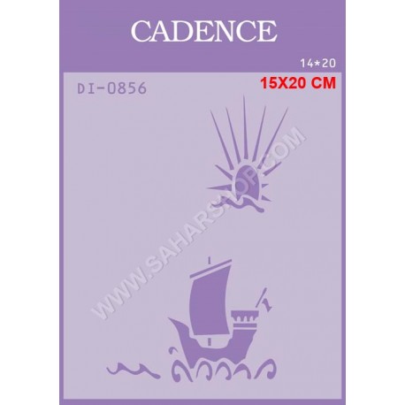 شابلون استنسیل کادنس DI-0856