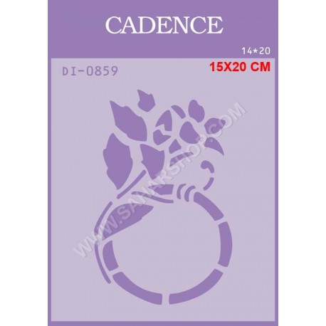 شابلون استنسیل کادنس DI-0859