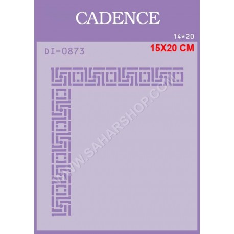 شابلون استنسیل کادنس DI-0873