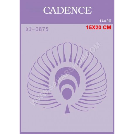 شابلون استنسیل کادنس DI-0875