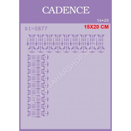 شابلون استنسیل کادنس DI-0877