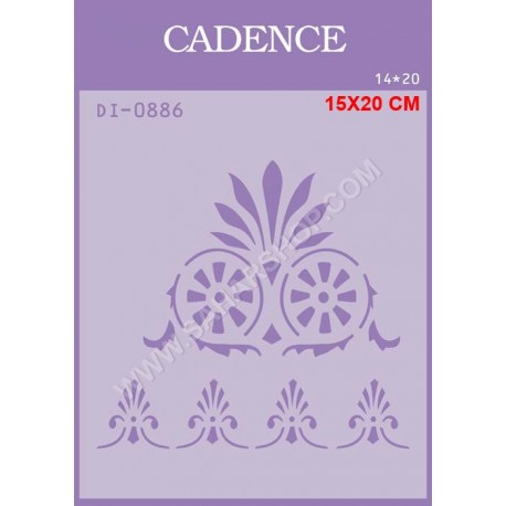 شابلون استنسیل کادنس DI-0886