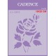 شابلون استنسیل کادنس DI-0895