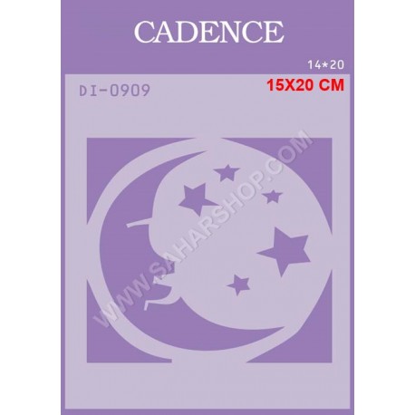شابلون استنسیل کادنس DI-0909