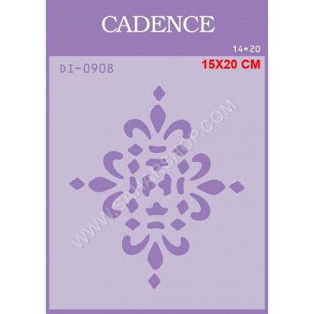 شابلون استنسیل کادنس DI-0908
