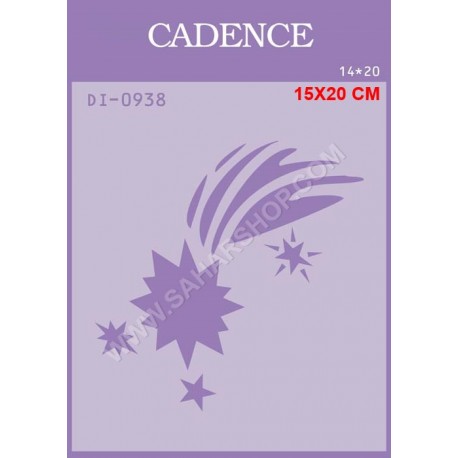 شابلون استنسیل کادنس DI-0938