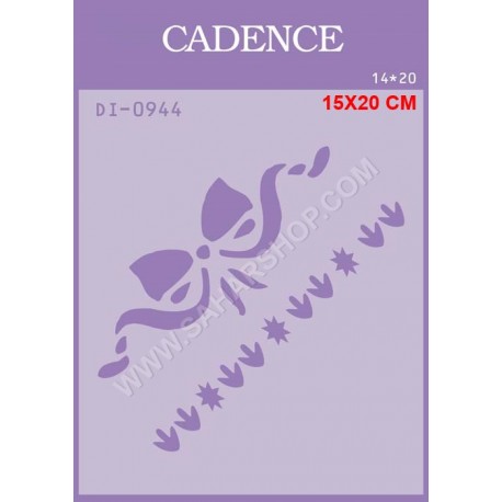 شابلون استنسیل کادنس DI-0944