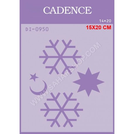 شابلون استنسیل کادنس DI-0950