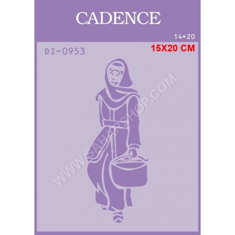شابلون استنسیل کادنس DI-0953