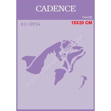 شابلون استنسیل کادنس DI-0954