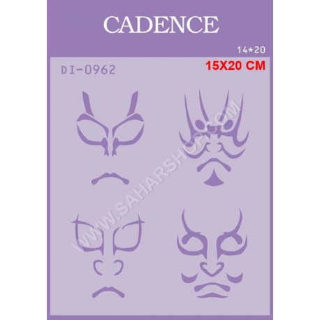شابلون استنسیل کادنس DI-0962