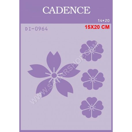 شابلون استنسیل کادنس DI-0964