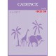 شابلون استنسیل کادنس DI-0977