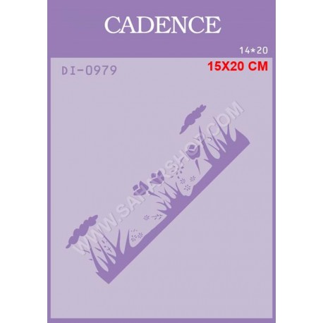 شابلون استنسیل کادنس DI-0979