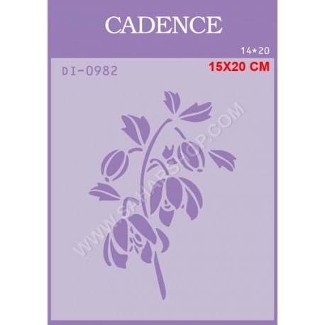 شابلون استنسیل کادنس DI-0982