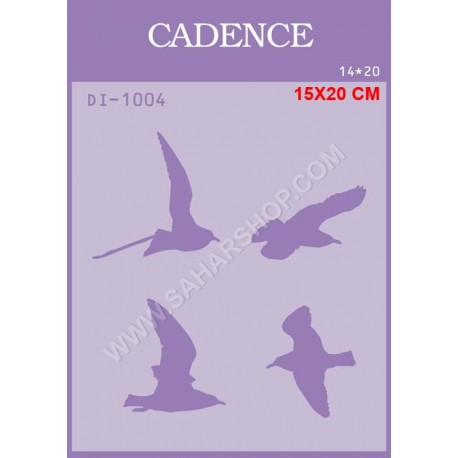 شابلون استنسیل کادنس DI-1004