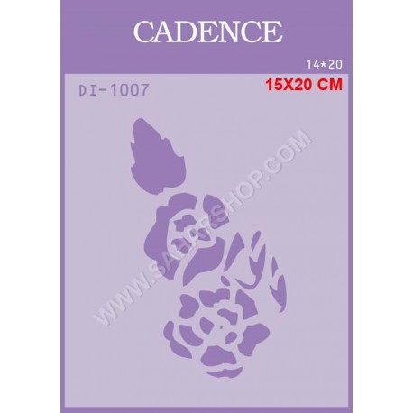 شابلون استنسیل کادنس DI-1007