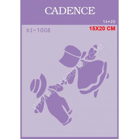 شابلون استنسیل کادنس DI-1008